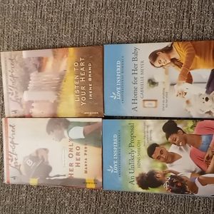 4 Love Inspired Romance Novels